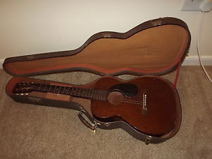 1950 Martin 0-15 Solid Mahogany Small Body Parlour Type Guitar 015  not Gibson