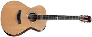 Taylor GC7-L Rosewood/Cedar Grand Concert 6-String, Lefty