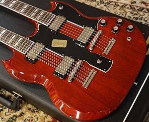 Gibson Custom Shop Limited Run Mid 60's Eds-1275 Sg Doubleneck Cherry 2015
