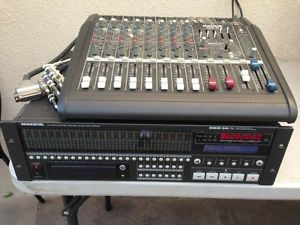 Mackie SDR 24/96 24-Bit 24-Track Hard Disk Recorder and Mackie DFX-12 Mixer