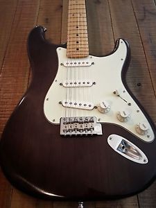 Fender American Stratocaster USA 2000 - Nitro Transparent Brown