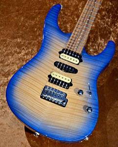 Free Shipping Suhr Modern Trans Blue Burst 2015 Electric Guitar