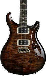 PRS Custom 24 Artist Package - Black Gold Burst, Stained Figured Maple Neck