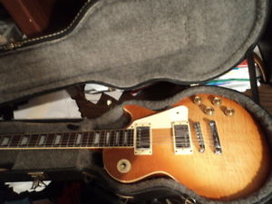 1996 EPIPHONE LES PAUL STANDARD WITH GIBSON 57 CLASSIC HUMBUCKER PICKUP, HD CASE