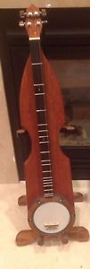 Clemmer BanJammer Full Size - Cherry With Ebony Fretboard (Banjo Dulcimer)