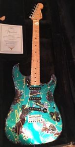 1993 Anodized Aluminum Fender Strat W/COA From Custom Shop