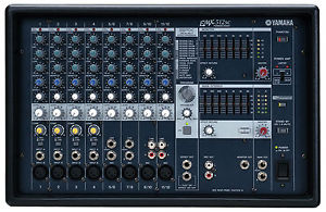 Yamaha EMX512SC 12-Channel Stereo Powered Mixer, 500 W - New in Box
