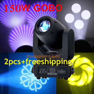 2pcs led 150w gobo moving head spot light Stage Moving Head disco dj club light