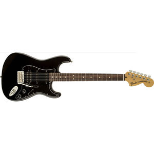 Fender USA American Special Stratocaster HSS (Black / Rosewood) New