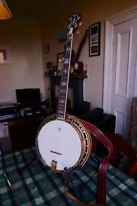 Gibson Mastertone 5-string banjo 'COPY' -  20 hole tonering prewar tone!!!!!