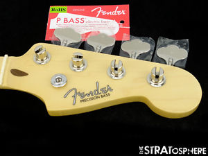 Vintage USA 58 Fender Precision P BASS NECK & TUNERS American Maple Nitro