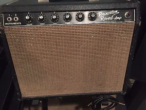 1965 Fender Princeton Reverb original check pics