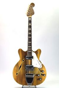 FENDER/USA 1967 CoronadoⅡ WildwoodⅡ NAT w/hard case F/S Guitar Bass #R1166