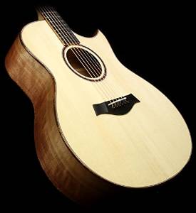 Taylor Custom Shop BTO Grand Symphony Tasmanian Myrtle Acoustic-Electric Guitar Natural