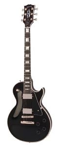 Gibson Les Paul Custom Ebony Chrome Hardware inkl. Koffer