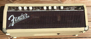 1962 Fender Brownface Bassman Amplifier Head