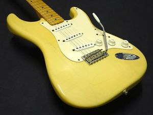 Fender Custom Shop 1956 Stratocaster NOS White Blonde w/soft case F/S #X1101
