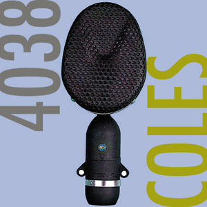 COLES 4038 RIBBON MICROPHONE with *FREE* 4071 Stand Mount Adaptor *NEW/WARRANTY
