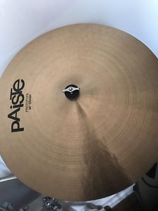 Paiste 14" Dark Crisp Hats, 20" Twenty,20" Prototype Crash-Cymbal Set -free 4/6"