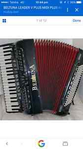 PIANO ACCORDION BELTUNA LEADER V MIDI PLUS MIDI