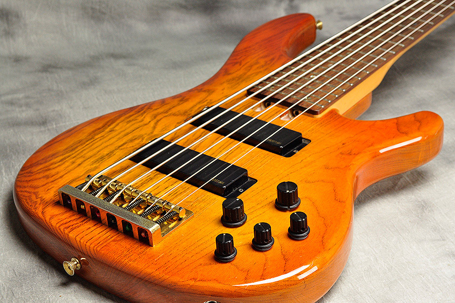 YAMAHA TRB-6II Amber Burst 6Strings Electric Bass JAPAN