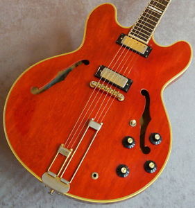 1969 Epiphone Sheraton Viintage Semi Hollow Guitar Free Shipping