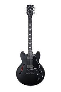 Gibson Memphis ES39S16EBNH1 Semi-Hollow-Body Electric Guitar, Ebony