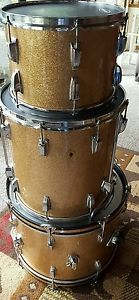 1965 Ludwig Champagne Sparkle 3pc Drumkit