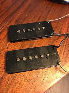 Vintage Fender Black Bottom Jazzmaster Pickups 1958 60 61 62 63