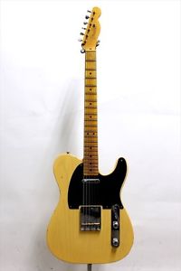 Used Fender Custom Shop 20th Anniversary Relic Nocaster Blonde Electric Guitar