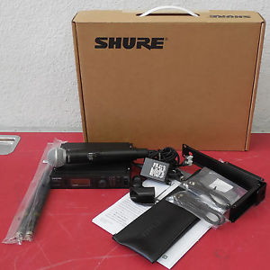 Shure ULX-D Wireless System + SM58 Handheld Microphone ULXD24/SM58 G50 MINT