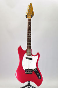 1969 Fender Music Lander/Red Vintage Electric Guitar Free Shipping