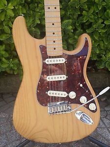 1991 Fender Stratocaster Natural Ash Made in USA Standard Amazing Guitar