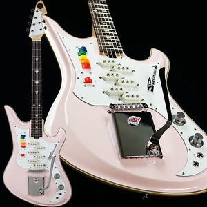 Free Shipping Used Teisco Spectrum 5 (Shell Pink) Electric Guitar
