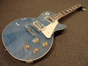 Free Shipping Used Gibson Les Paul Traditional 2014 / Ocean Blue Electric Guitar