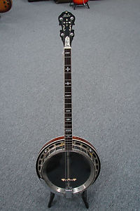 Vintage Iida Plectrum Banjo with Inlaid Back Resonator- Amazing, MIJ!