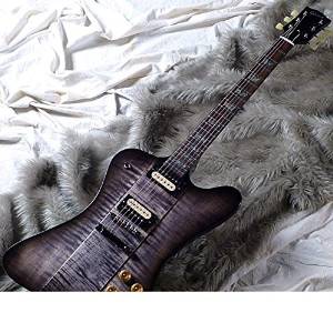 Free Shipping Gibson Custom Shop TAK Matsumoto Firebird (Trans Black Burst)