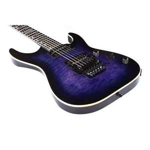 ESP E-II EIIHORQMFRRDB Horizon QM FR reindeer blue w/case Electric Guitar