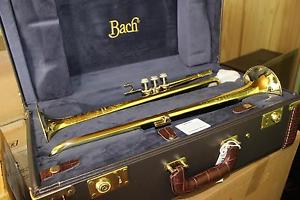 Bach Stradivarius Artisal ADE190 Professional Trumpet in D and Eb MINT QuinnTheE