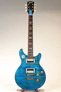 GIBSON CUSTOM SHOP TAK Matsumoto DC Standard Aqua Blue w/hard case F/S #R1200