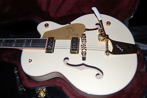 Gretsch G6136TLDS White Falcon with Twin DynaSonic Pickups OHSC 100% Unplayed