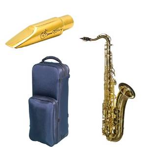 Virtuoso Series Professional Clear Lacquer Tenor Saxophone Deluxe w/Legends James Moody Mouthpiece