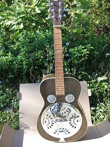 McKenna Square Neck Resonator Guitar with OHSC