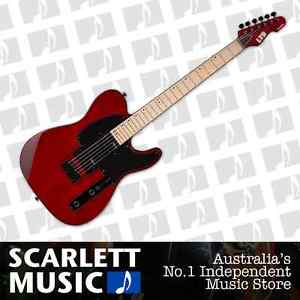 ESP LTD TE-200 See Thru Black Cherry w' Maple Fingerboard Electric Guitar *NEW*