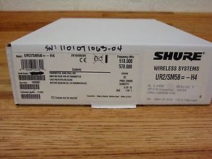 Shure UR2 - SM58 - H4 Wireless Transmitter - Excellent (SN 1063)
