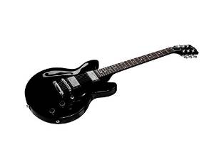 Gibson Memphis ES39D14EBNH1 ES-339 Studio Semi-Hollow-Body Electric Guitar, Ebony