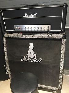 Marshall AFD 100 Slash half-stack amplifier.