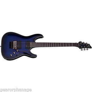 Schecter Blackjack SLS C-1 FR A Active See-Thru Blue Burst STBB *NEW* + GIG BAG!