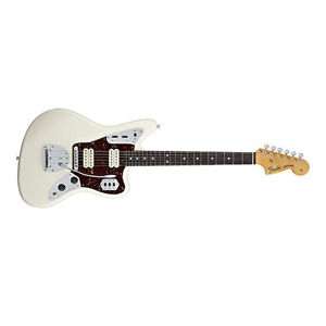 Fender Classic Player Jaguar HH Guitar Rosewood Fretboard Olympic White DEMO