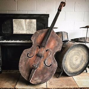 Decorative Theatre Prop Instruments - Papier Mache - Vintage - Music - Rare